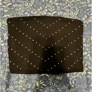 Vintage victoria’s secret PINK brand studded tube top!!